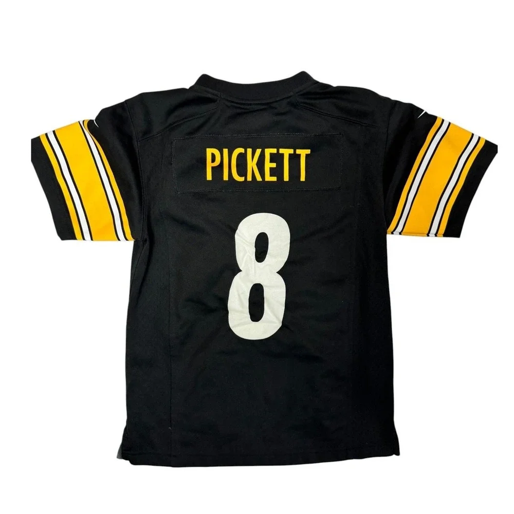 Nike Pittsburgh Steelers Kenny Pickett 8 NFL Football Jersey Youth M Black